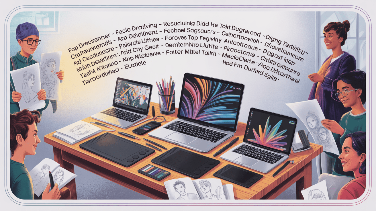 Top Drawing Tablets for Beginners and Digital Artists