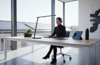 solar gadgets workspace