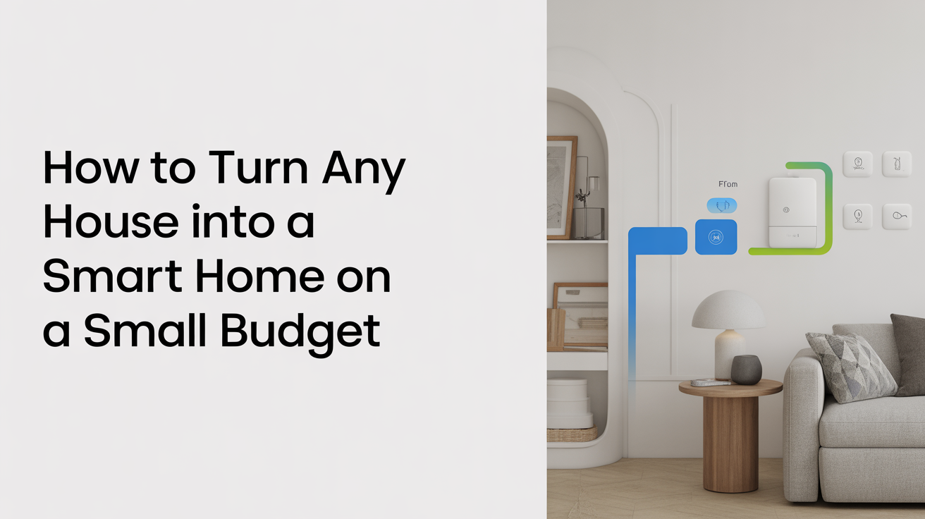 How to turn any house into a smart home on a small budget
